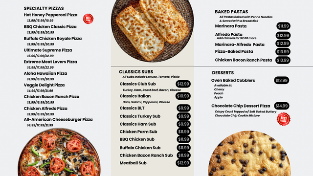 Classic Pizza & Subs | Nixa Mo